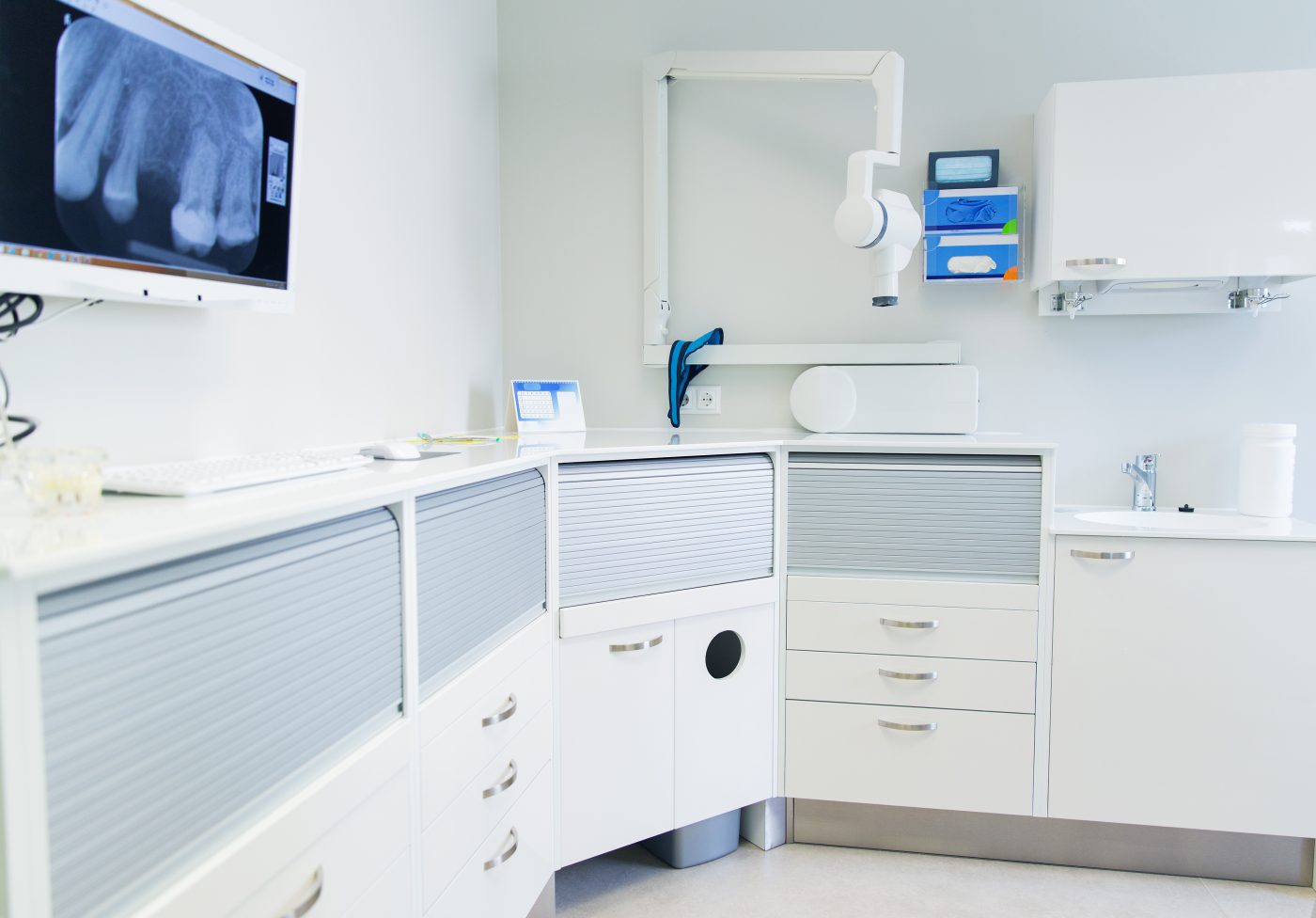 Dental office with XRAY machine